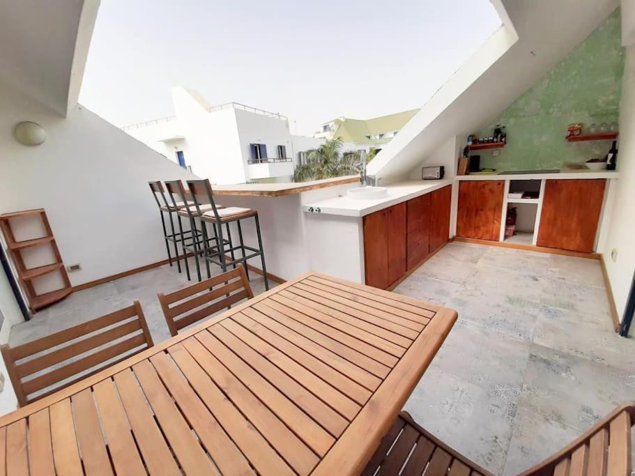 Penthouse With Rooftopbar, Fiber Wifi, Next To The Beach! Santa María Exterior foto
