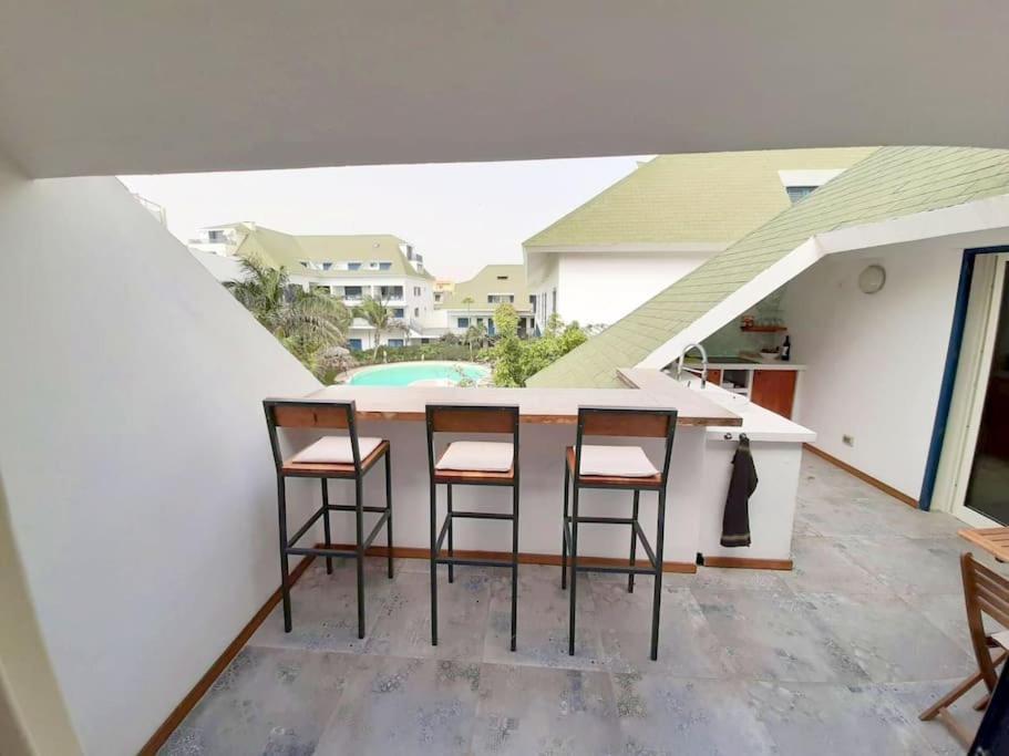 Penthouse With Rooftopbar, Fiber Wifi, Next To The Beach! Santa María Exterior foto
